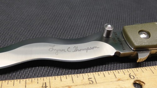 Cold Steel 6'' Kris Ti-Lite Limited Ed. '26SY6' Lynn Thompson S/Ned #1300 NIB - Picture 7 of 22