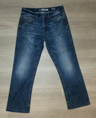 Brand New NWOT Beautiful BUCKLE BKE Jake Boot Stretch Jeans 35 X 30 34 MSRP $77
