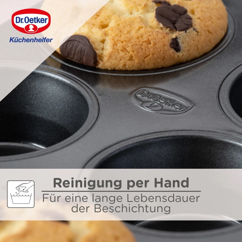 Dr. Oetker Classic Muffinform 6er – Backform, Muffin, Kuchenform, Kuchen - Bild 4 von 4