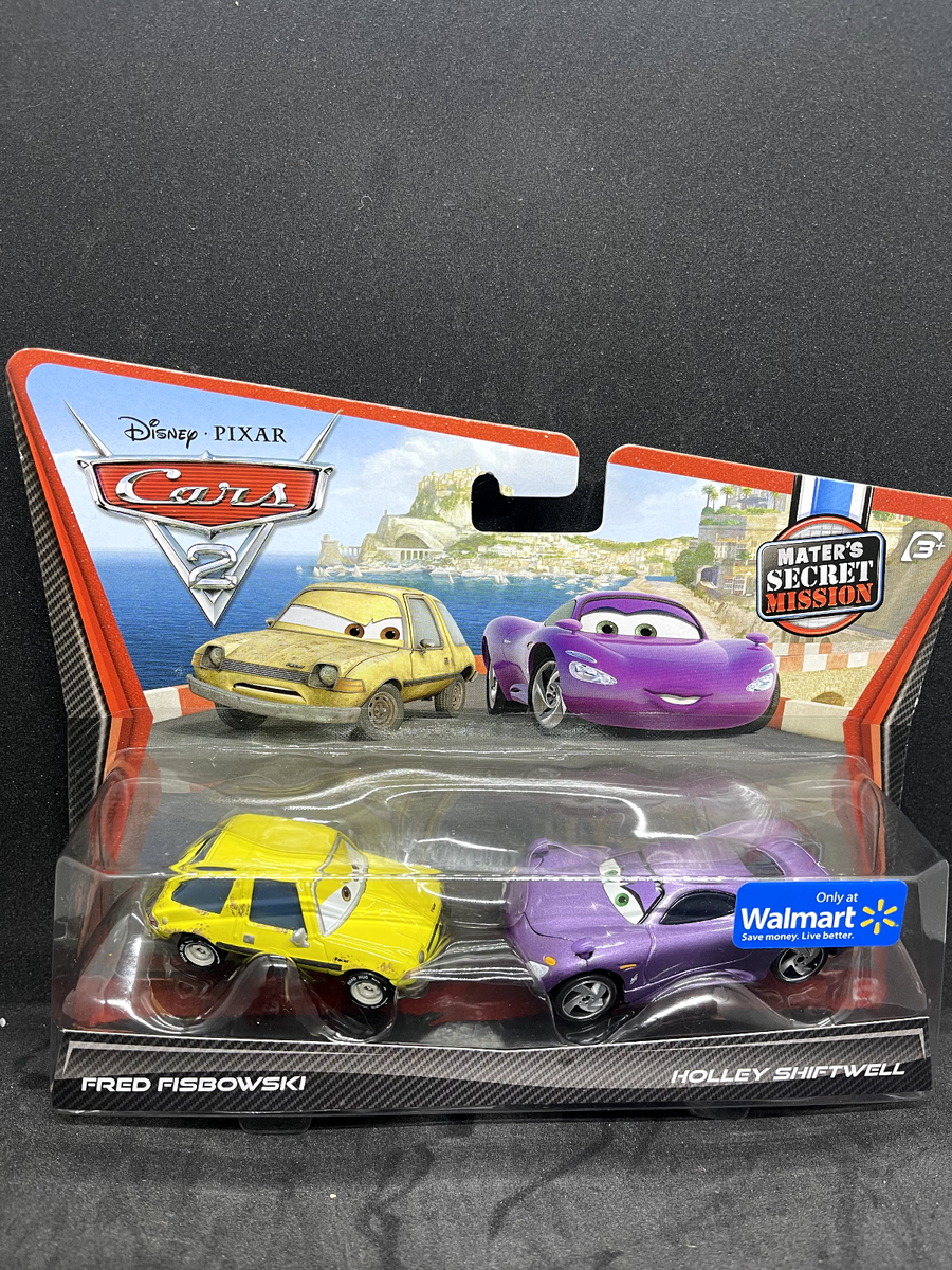 カーズ マテル FRED FISBOWSKI & HOLLEY ミニカー MATTEL ディズニー