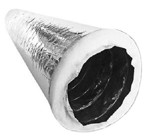 2 Rooms 8" fan Heat Transfer Fan Kit Inline Fan Cool Air Transfer Duct heating - Picture 5 of 7