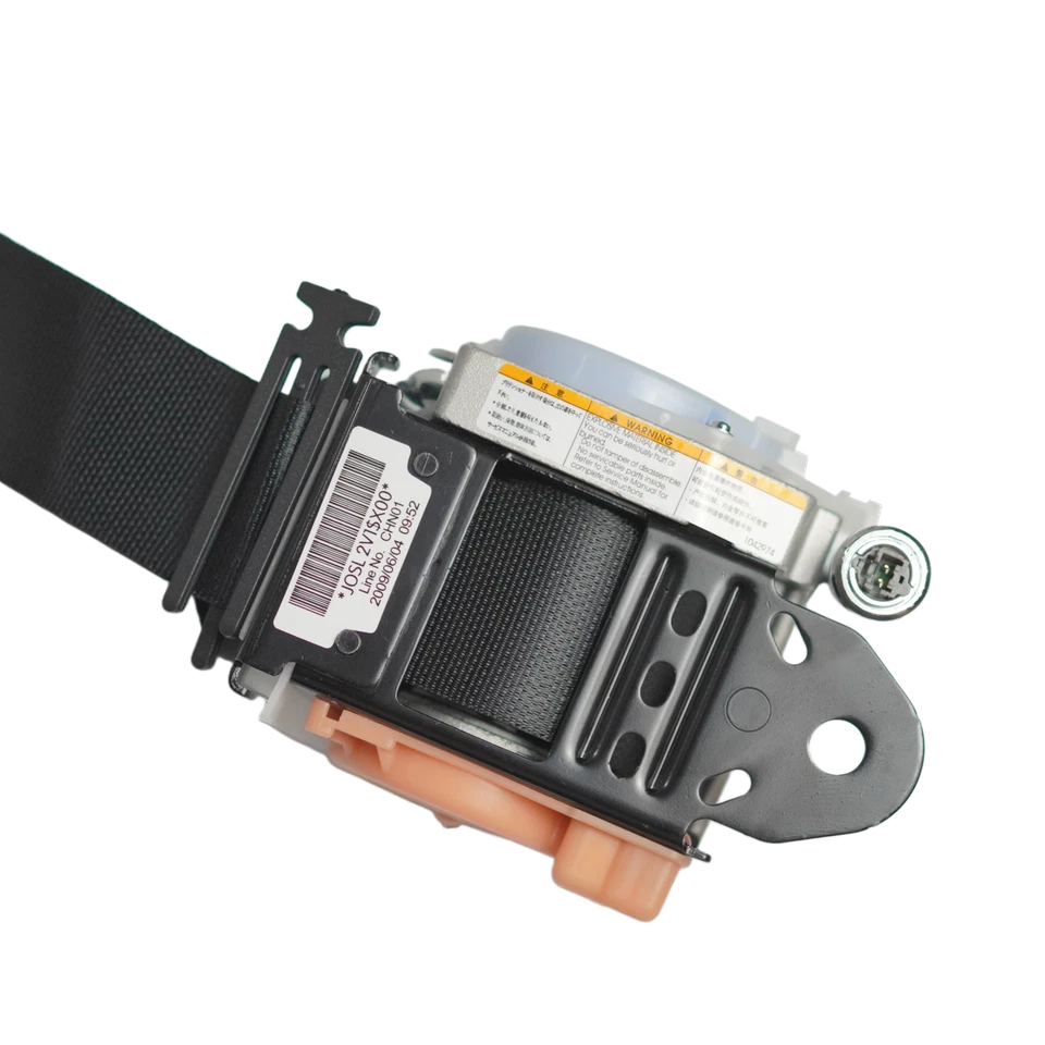 Front Left Driver Seat Belt Retractor Assembly For 2013–2017 Honda Accord Black - Imagem 2 de 4