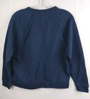 Under Armour Sweatshirt Womens Size Small Blue Crew Logo Fleece Loose fit