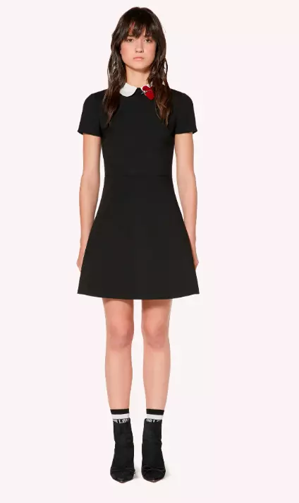 Red valentino cheap heart dress