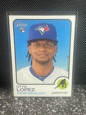 2022 Topps Heritage Otto Lopez #639 Toronto Blue Jays Rookie Free Shipping