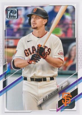 2021 Topps #616 ALEX DICKERSON - San Francisco Giants
