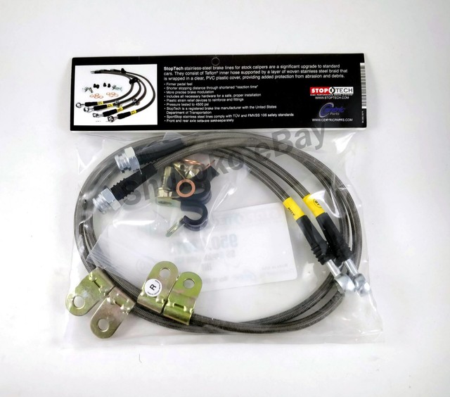 STOPTECH STAINLESS STEEL FRONT + REAR BRAKE LINES FOR 09UP NISSAN 350Z / 370Z eBay