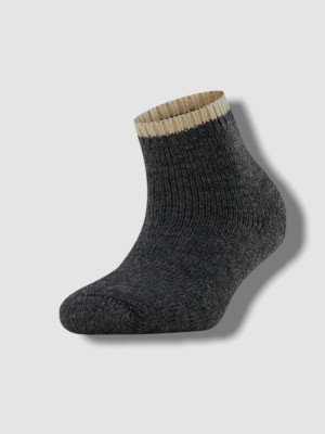 $25 Falke Womens Grey Cosy Plush Ankle Socks Size 4-7