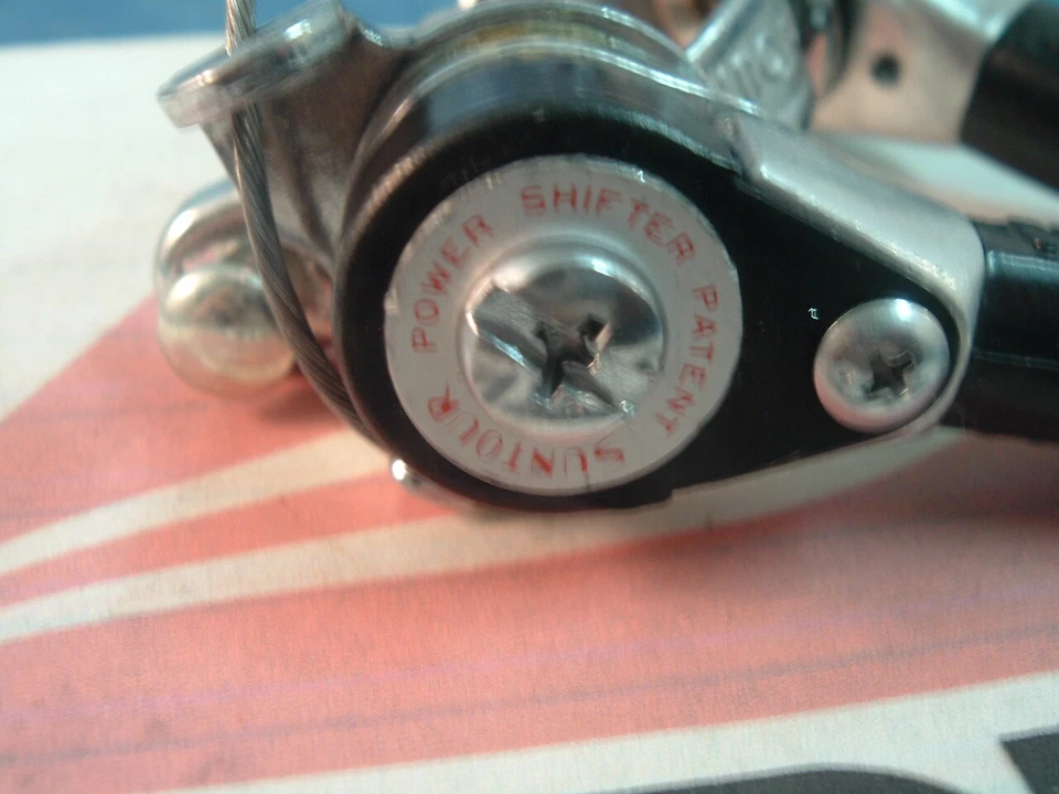 Suntour Power Ratchet LD-1500 Road Shifters NEW / NOS -Vintage- 5/6/7/8-Spd-NIB+ - Image 3 of 4