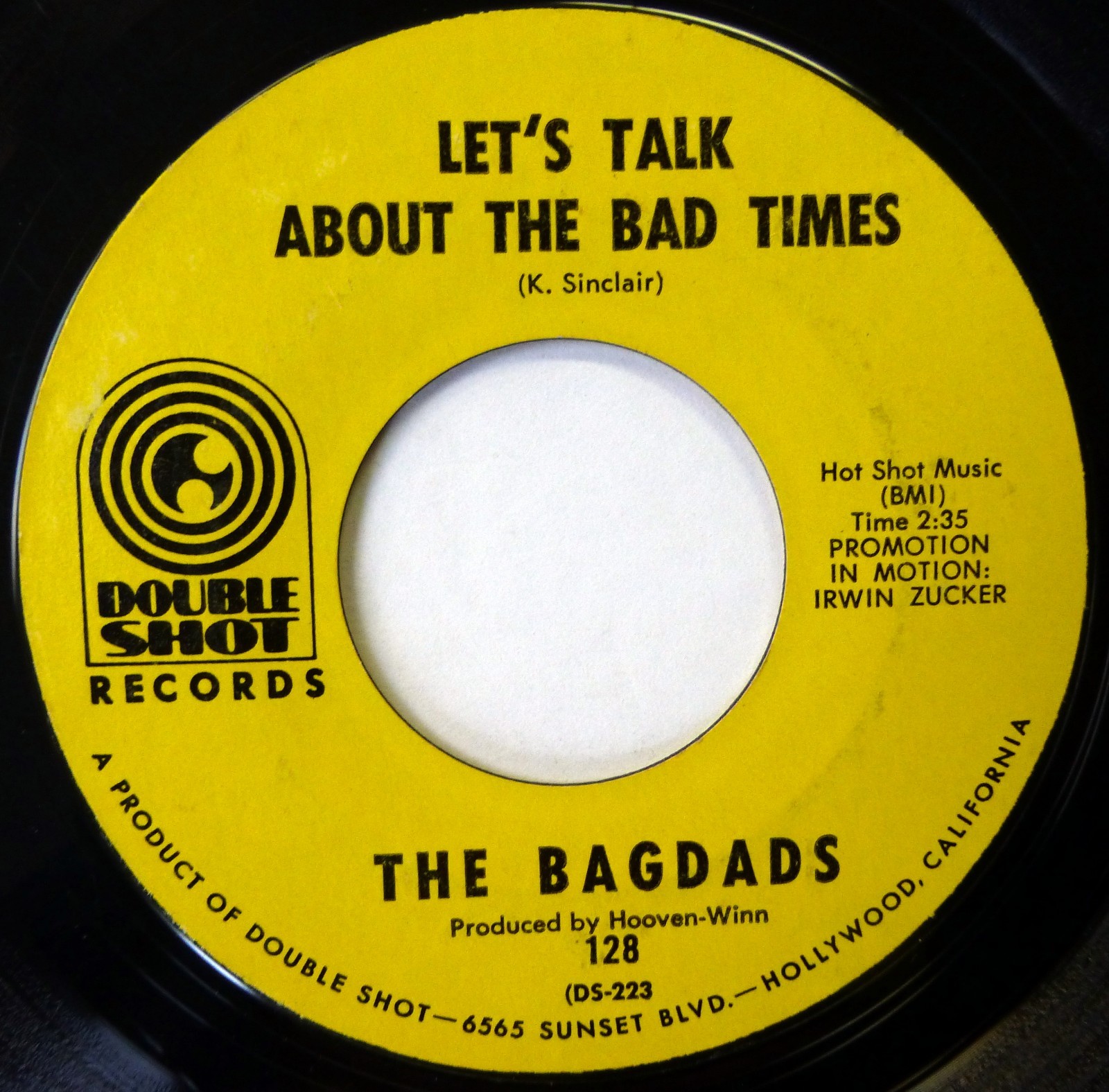 BAGDADS 45 Livin In Fear Let s Talk About The Bad Times DOUBLE SHOT bagdads-45-livin-in-fear-let-s-talk-about-the-bad-times-double-shot