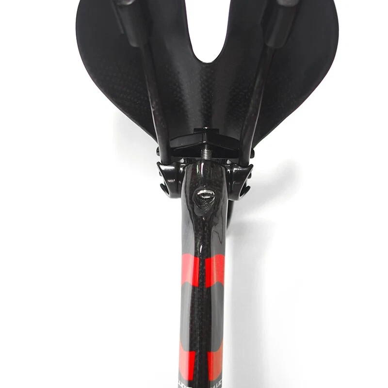 Full Carbon Mountain Road Bicycle Seatpost Bike Parts 27.2/30.8/31.6*350mm/400mm - Image 3 of 4