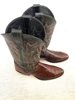 Size 10 Justin Exotic Lizard Western Boots | eBay display picture 3