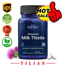 Organic Milk Thistle Extract Capsules,Nourish the body,Keep your liver healthy