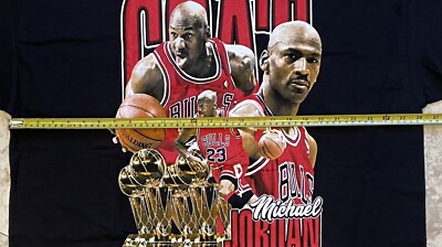 MICHAEL JORDAN GOAT Fruit Of The Loom T-shirt Size 3XL | eBay