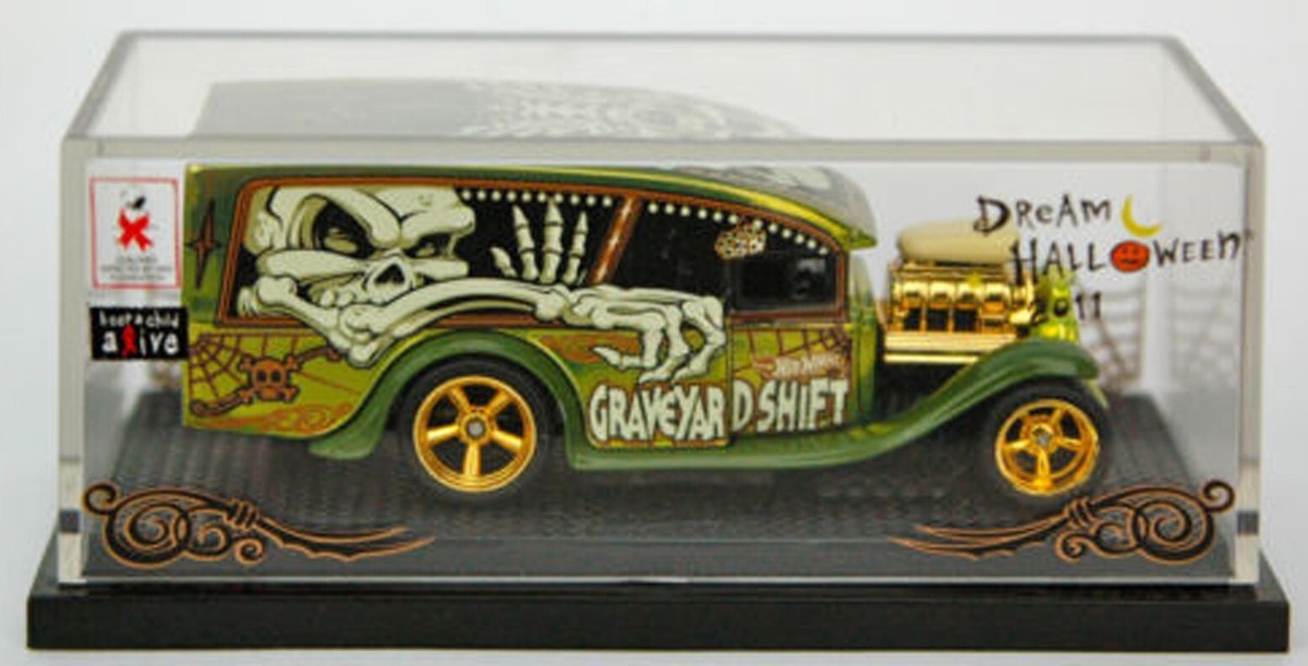 Hot Wheels Blown Delivery 2011 Dream Halloween Charity - Exclusive