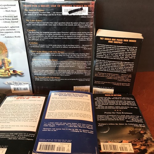 Lot: 7 Tom Kratman Books Military Science Fiction The Amazon Legion Carnifex - Picture 5 of 10