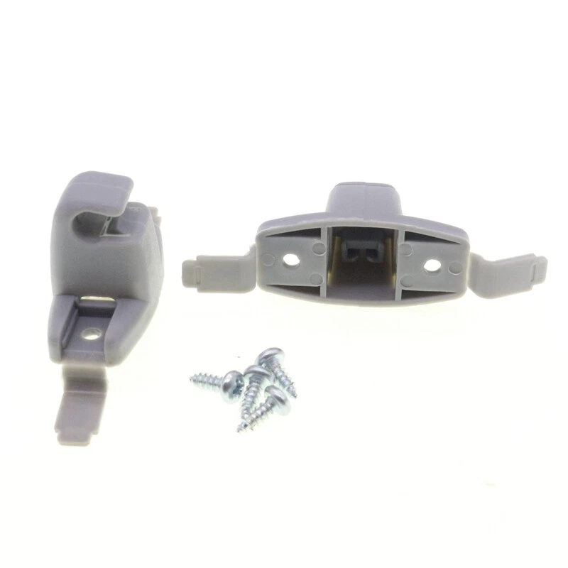 2X Clip de retención de parasol gris claro para BMW E39 serie 5 E38 serie 7 540i X5 Foto 2 de 4