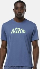Nike Men  s Dri-Fit UV S72 Miler Running Shirt - FB7946-491 - Size L - NWT