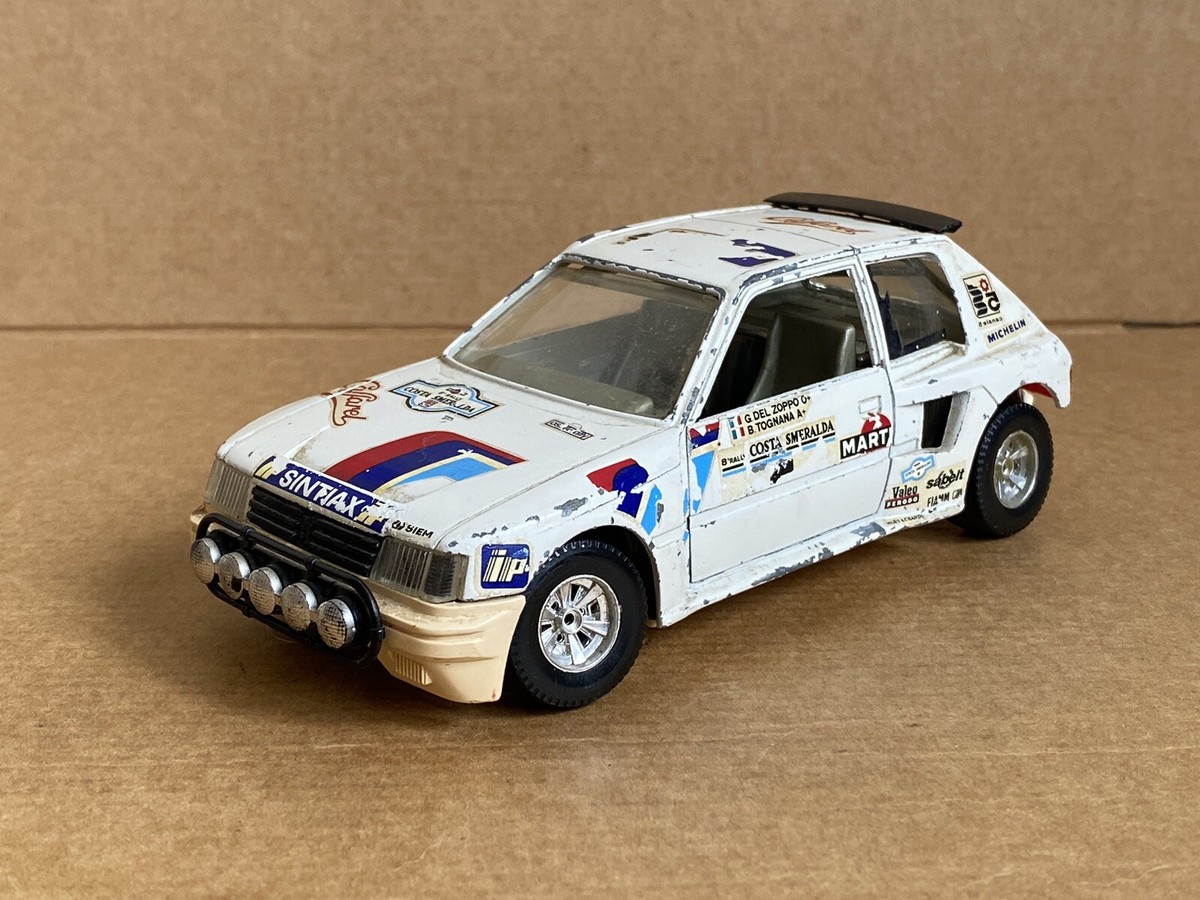 Bburago Peugeot 205 T16 Turbo, 1:25 Scale Die Cast, 0106, Rare