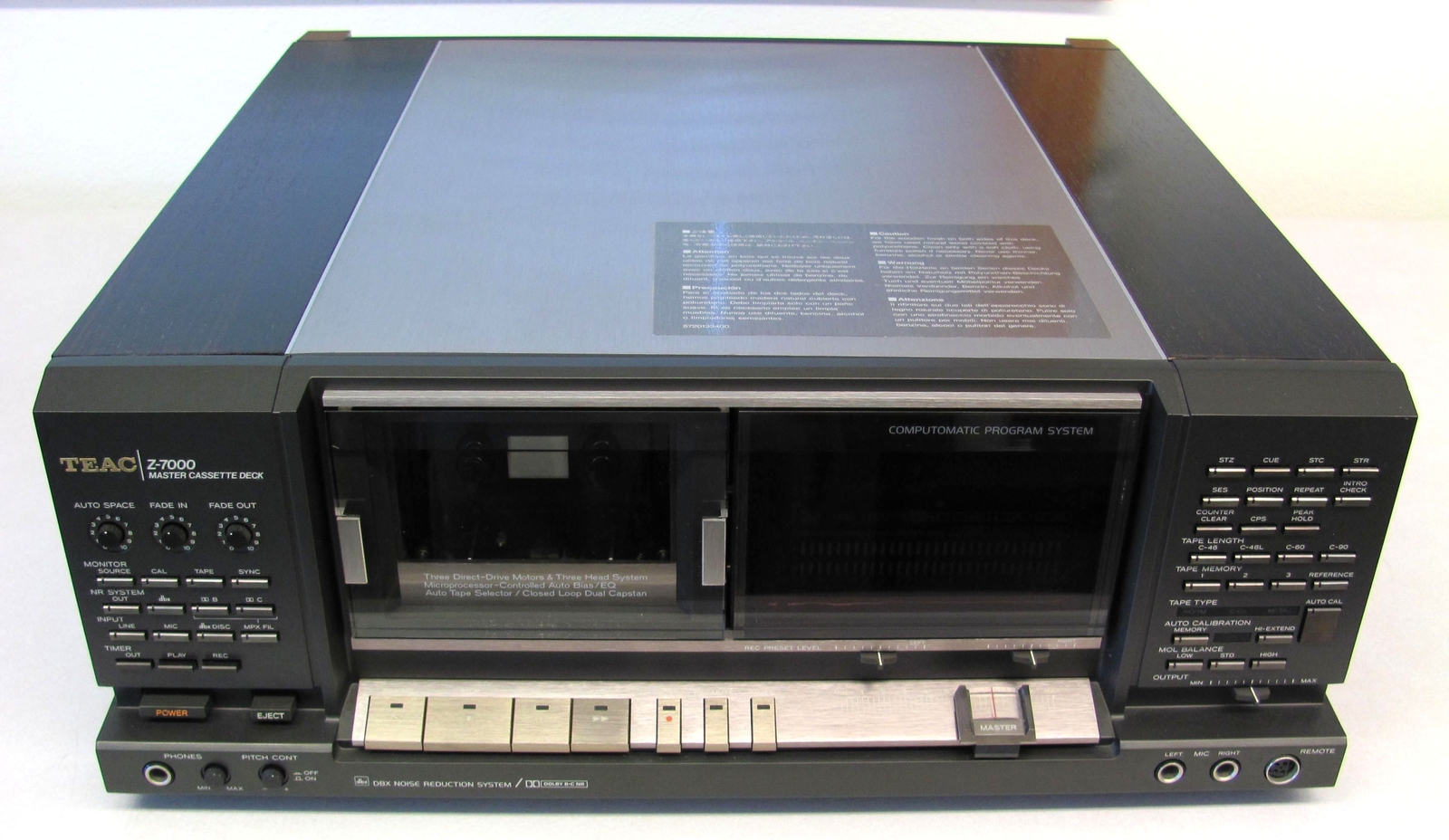 □□TEAC Z-7000 カセットデッキ ティアック□□012370028J□□