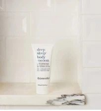 Brand New This Works Deep Sleep Body Cocoon Bedtime Lotion - 3.3oz Full Size