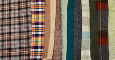 WOOL BLEND PACK OF 24 APPROX 10" x 10" - PACK 2