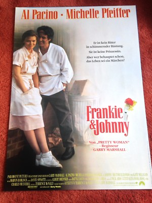 Frankie & Johnny Kinoplakat Poster A1, Al Pacino, Michelle Pfeiffer