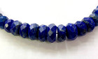 HSN Jay King Sterling Silver Graduated Lapis Faceted Bead 18" Necklace — photo 4