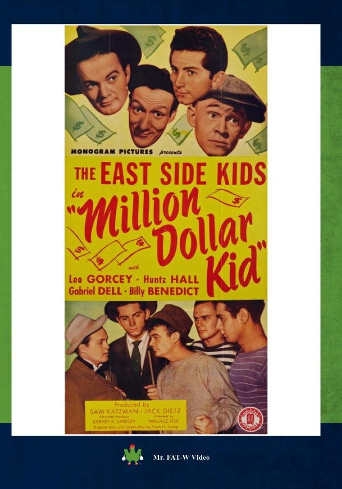 The East Side Kids ""Million Dollar Kid"" (DVD) Stanley Brown Merrill McCormick