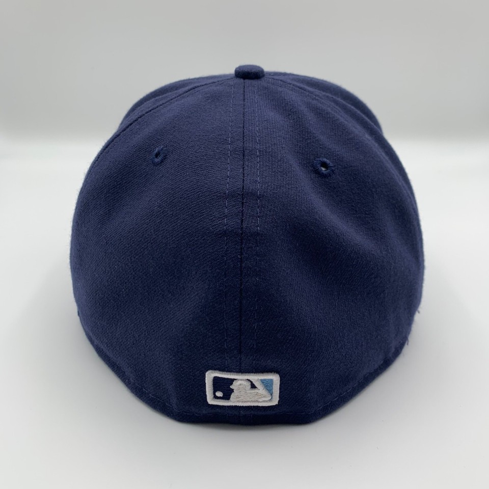 Tampa Bay Rays MLB Navy Blue New Era 59Fifty Fitted Hat Mens 8 eBay