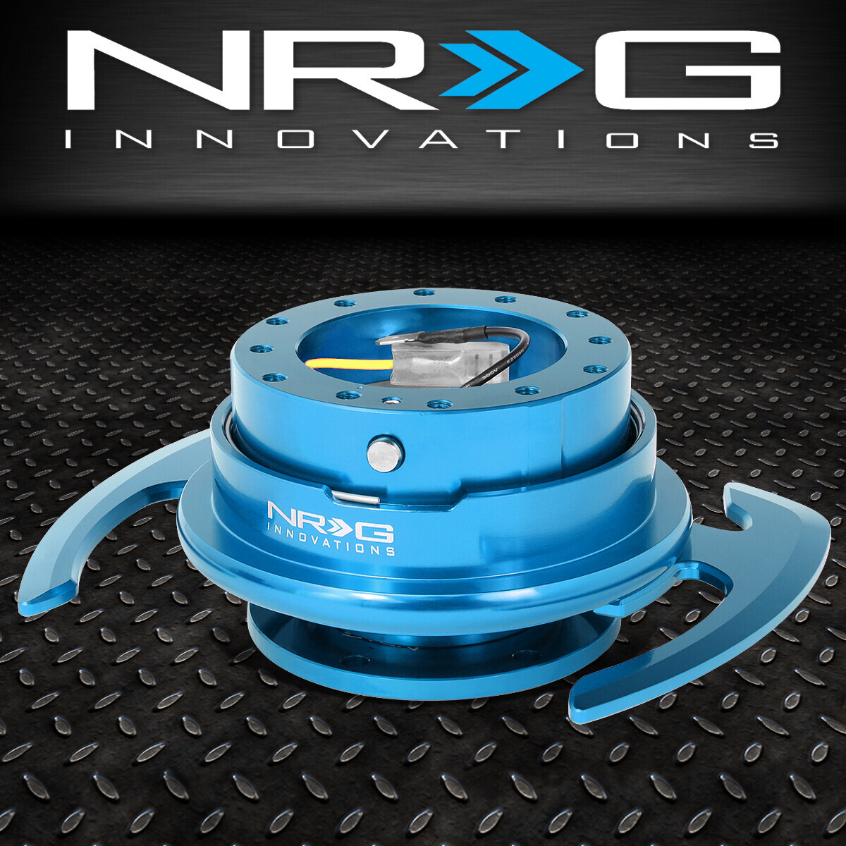 БЫСТРОРАЗЪЕМНЫЙ АДАПТЕР ДЛЯ АЛЮМИНИЕВОГО РУЛЕВОГО КОЛЕСА NRG INNOVATIONS SRK-700BL GEN 4.0