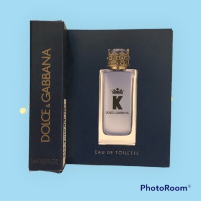 Dolce & Gabbana K (King) EDT Cologne .03 oz SAMPLE Mens New!