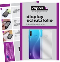6X Schutzfolie FüR Huawei P30 Lite RüCkseite Klar Displayschutzfolie Display