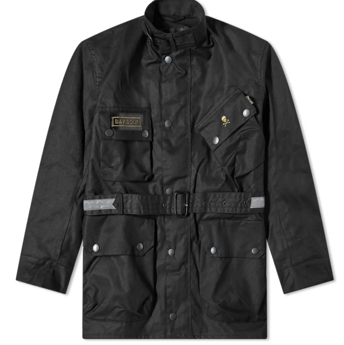 New BARBOUR INTERNATIONAL Jack Wax Skull Logo Rider Limited New BARBOUR INTERNATIONAL Jack Wax Skull Logo Rider Limited