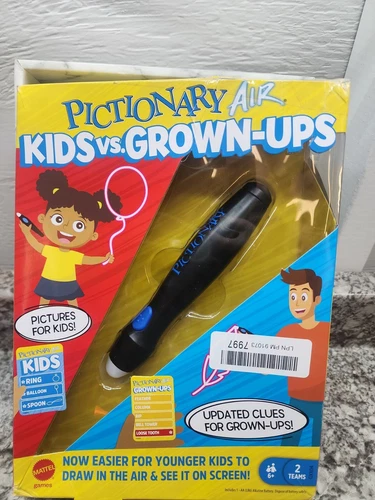 Mattel Pictionary Air Kids Vs Grown Ups