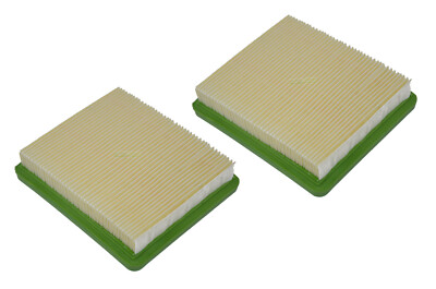 2 X Rasenmäher Luftfilter für Brast BRB-RM-20224 DELUXE RL