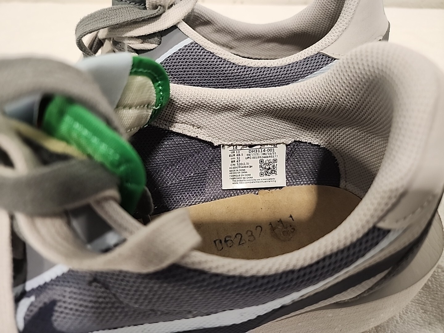 SACAI X NIKE Scarpe da uomo Nike LDWaffle x Sacai x Clot Kiss Of Death 2 taglia 14