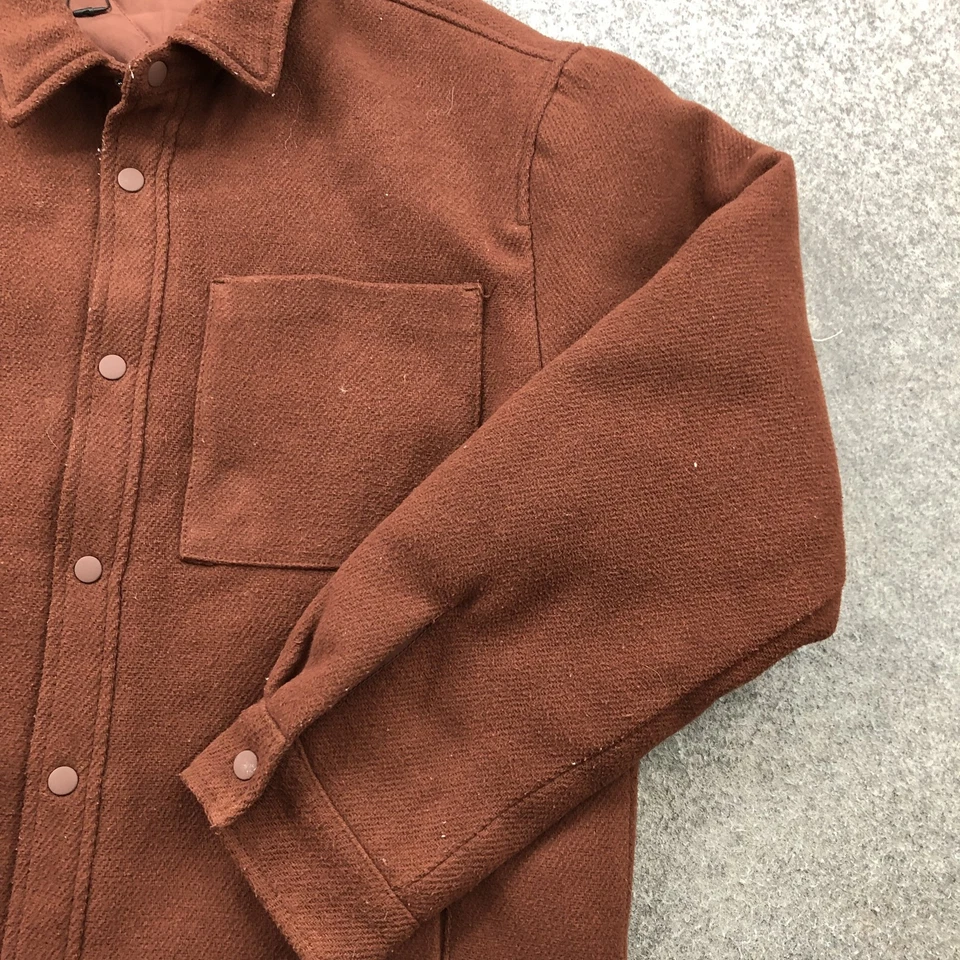 Chaqueta Zara Niños 13-14 Botones Cazadora Forrada Bolsillo Prendas exteriores Informales Foto 3 de 4