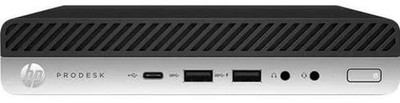 HP ProDesk 600 G3 Mini i7-7700T 16GB DDR4 2TB HDD W10 Pro Desktop Black