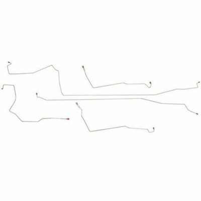 Intermediate Brake Line Fits Ford Focus 2000-2007 w/ AWABS DiscBrakes-LIN0504SS