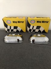 2 Genuine Vintage Tex Mirror Heads New Old Stock