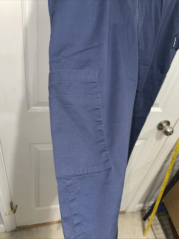 Pantalones exfoliantes o cargo Landau para hombre talla grande azul (34x31) Foto 3 de 4