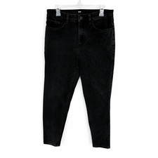EXPRESS Mens Black Straight Jeans Size 32x30 ...