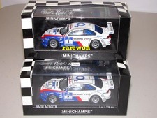 05 WINNERS 24H Nürburgring BMW M3 GTR LamySaidMüller 2x 1/43 Minichamps FREEship