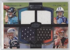 2011 Prime Quad Combo Relics 214/350 Blaine Gabbert Jake Locker Ryan Mallett 0j6