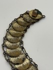 Vintage Mexico Centavos 21 Coin Bracelet Copper Tone Estados Unidos Mexicanos — photo 4