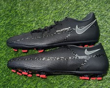 Nike Phantom GT2 Club FG/MG Shadow Pack Black White Red DA5640-001 Men's 11.5