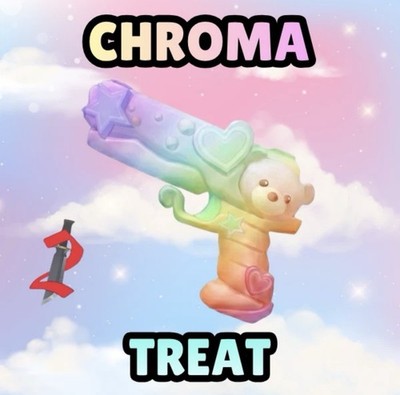 Murder Mystery 2 Chroma Treat Gun | Fast & Cheap | MM2 Knives, Guns, Sets