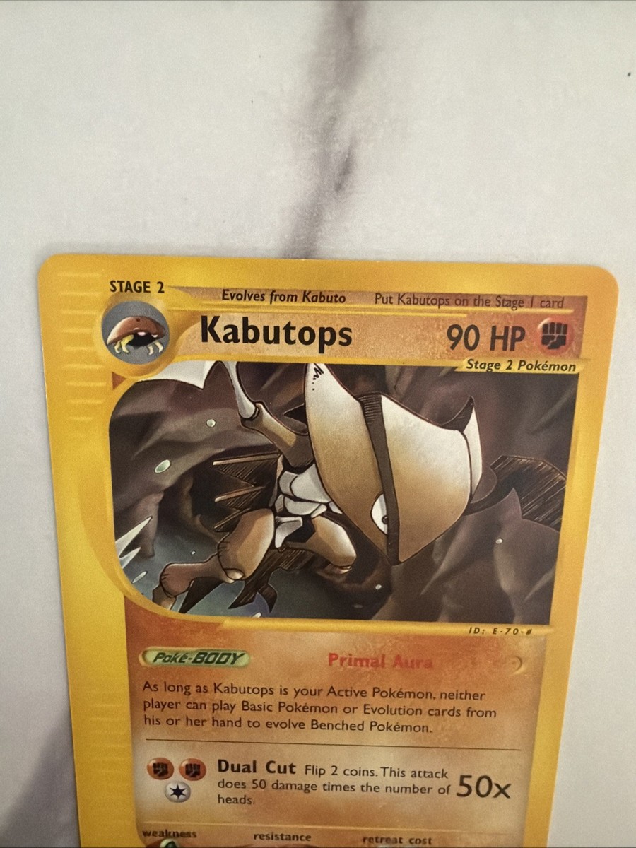 Kabutops Expedition Non-holo Vintage 14/144 Pokemon TCG 2003 | eBay