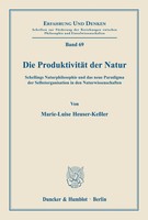 Die ProduktivitäT Der Natur. Marie-Luise Heuser-KeßLer Taschenbuch 130 S. 1986